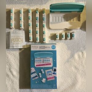 We R Makers Word Punch Board Tool For Paper Crafting